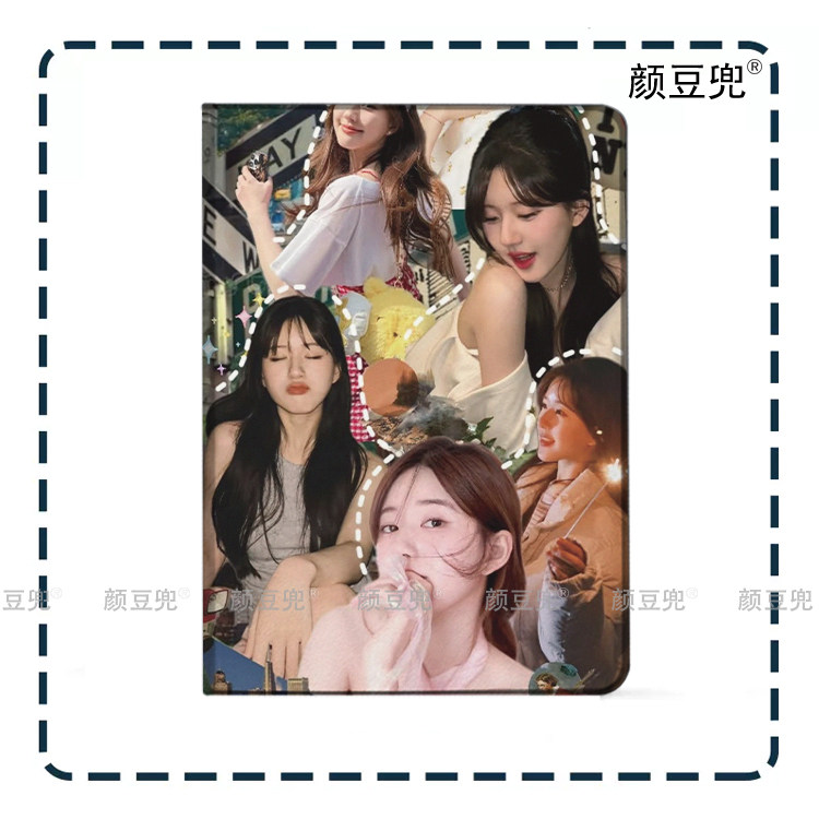 露思同款周边iipad10.2适用air4/5第十代10.9三折气囊书本保护壳matepad pro11笔槽mini5/6小米5 6/7 pro皮套