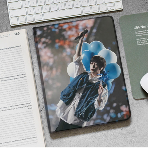 五月天 陈信宏同款周边Air6 7 8皮套13寸ipad10.2适用air4/5 7第11代三折书本保护壳pro11笔槽mini567小米678