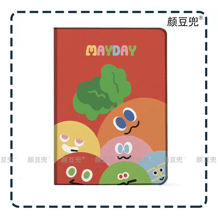 五月天 卜卜阿信同款Air6皮套ipad10.2适用air4/5第11代三折书本保护壳pro11笔槽mini6 7小米7 8华为12平板套