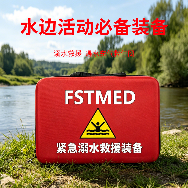 Fstmed/飞斯特EDD紧急溺水救援装备车载救援包救援绳救援包EDA