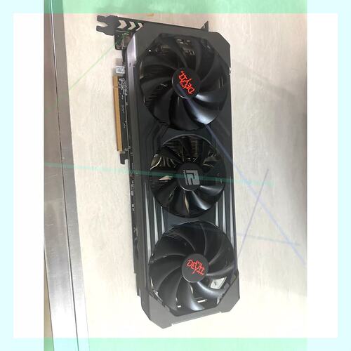 议价撼讯rx6700xt 12g红魔!现拆机 成色充新.