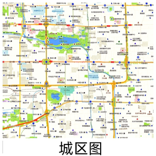 新版山东省高青县行政地图街道房产城区地图设计素材