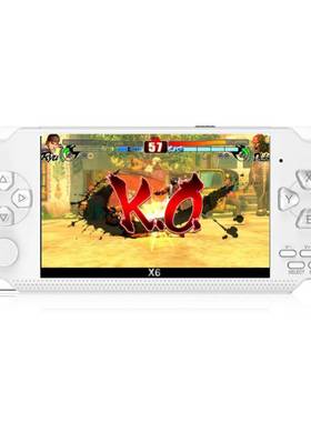 X6掌上游戏机psp64位8GB街机NES怀旧SUP游戏掌机源头厂家