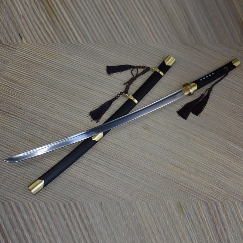 龙泉华影刀剑手工锻打日式刀具高锰钢剑宝剑冷兵器工艺品未开刃