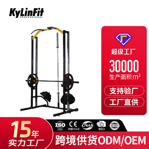 跨境多功能深蹲架专业健身器材引体向上架家用自由举重卧推架