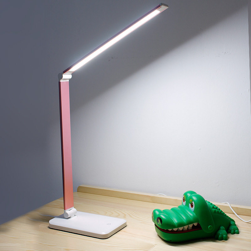 led台灯护眼冷光灯USB充电大学生书桌阅读礼品灯厂家可调光桌面