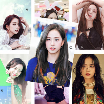 金智秀海报jisoo亲笔签名写真周边宿舍贴墙壁画壁纸房间壁画学生