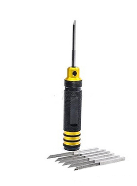 模型专用替换式刻线推刀0.1-1.0mm高达GK军模改造雕刻刀MS012套装