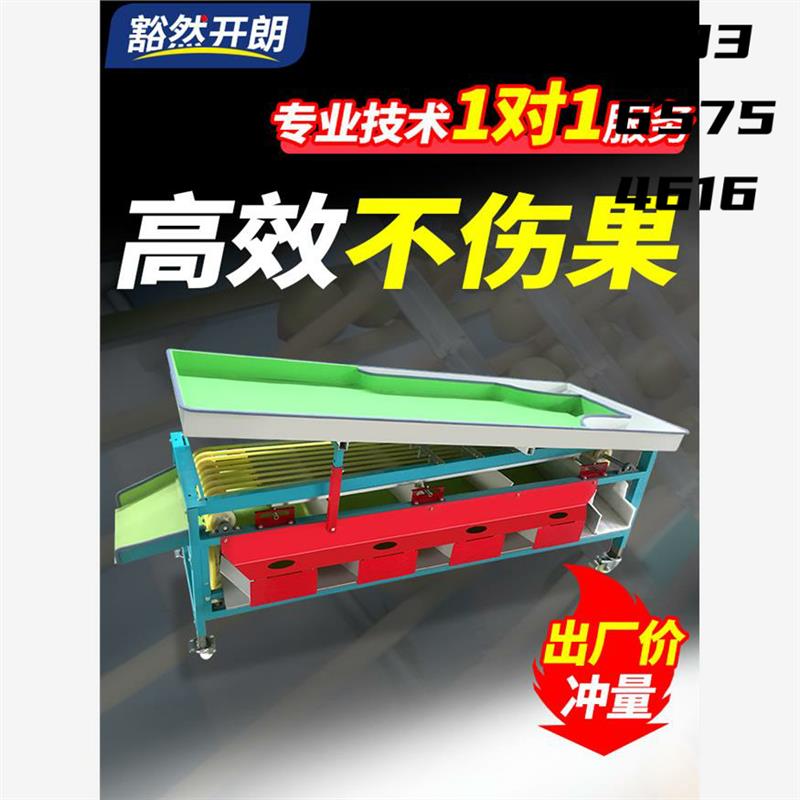 选果机全自动水果分拣机大小筛选分级机槟榔樱桃圣女果山竹分选机