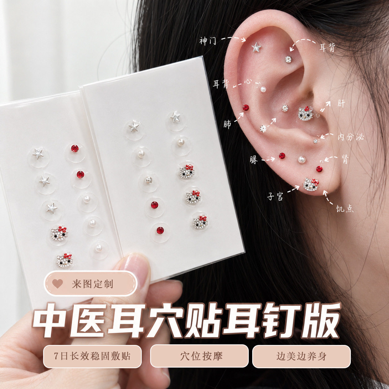 耳穴贴耳钉版厂家中医可
