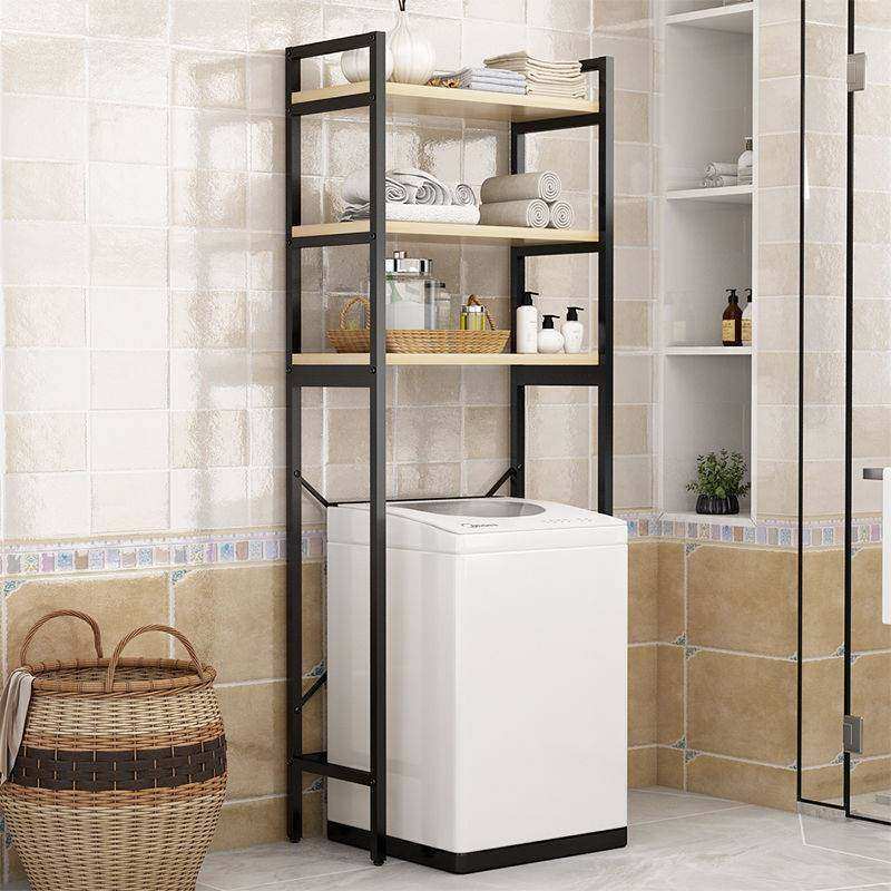 洗衣机置物架翻盖落地收纳层架子马桶上方收纳柜滚筒波轮翻盖化妆,收纳整理,洗衣机置物架,淘宝优惠券,粉丝福利购,淘宝优惠卷