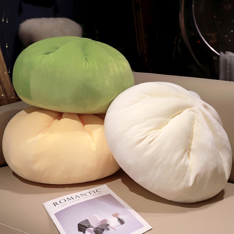 大肉包子抱枕小笼包腰枕沙发床头靠垫男女生睡觉宿舍床上枕头创意