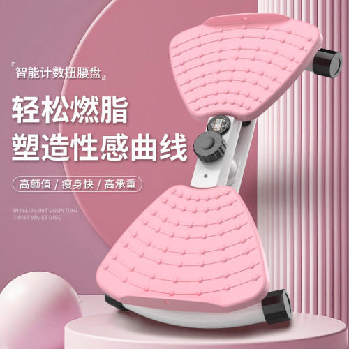 智能可计数扭腰盘健身家