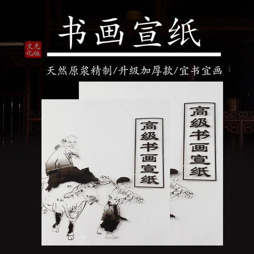 生宣安徽国画人物花鸟书画专用宣
