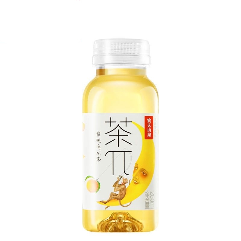 【U先试用】农夫山泉茶π 250ml*6瓶 蜜桃乌龙茶