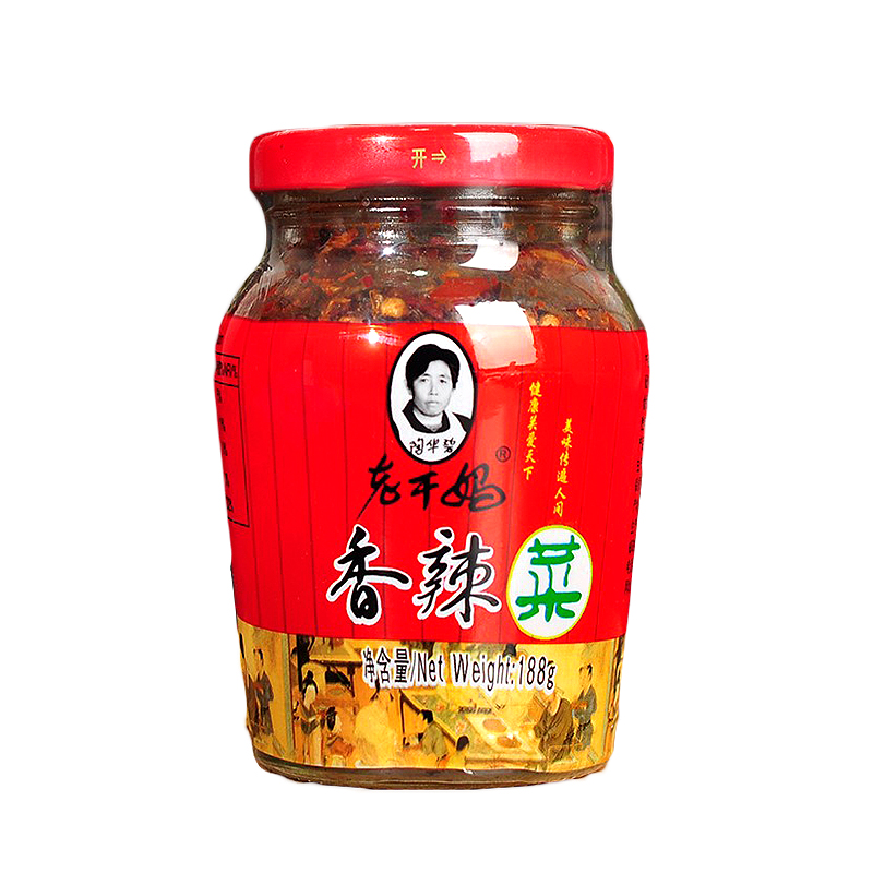 【U先试用】老干妈香辣菜 老干妈香辣菜188g*1瓶