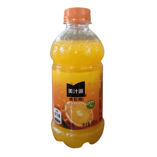 12瓶 300ml U先试用 果粒橙果汁饮料 美汁源果粒橙迷你小瓶装