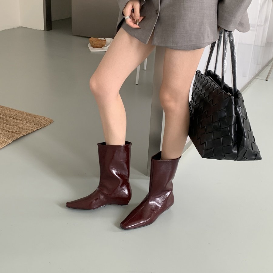 软底气质高跟瘦瘦靴女靴2