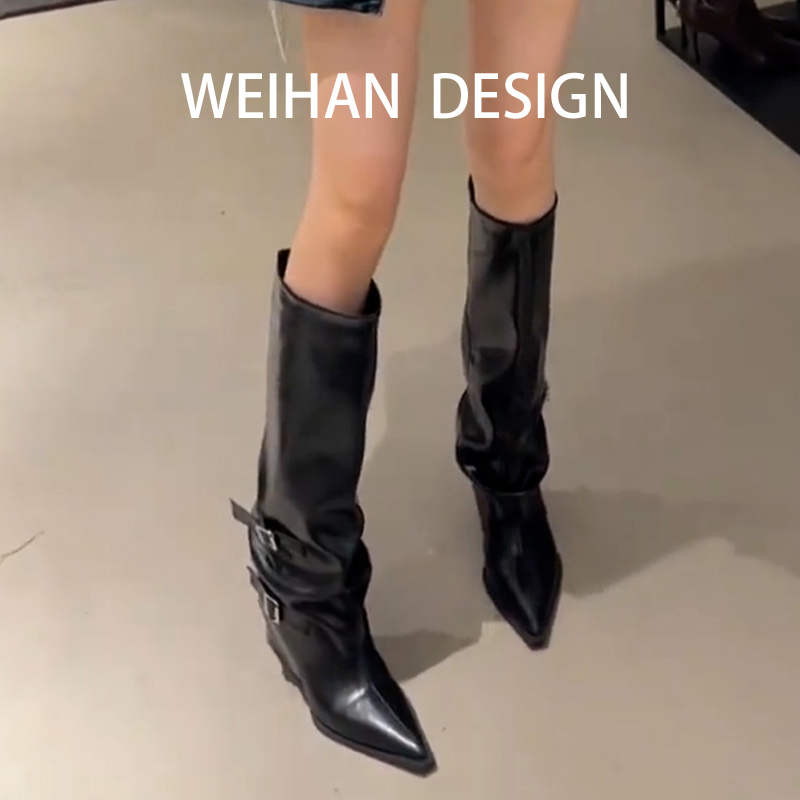 羊皮版！复古时尚辣妹粗