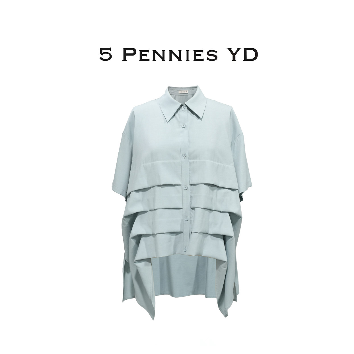5pennies设计师款短袖衬衫