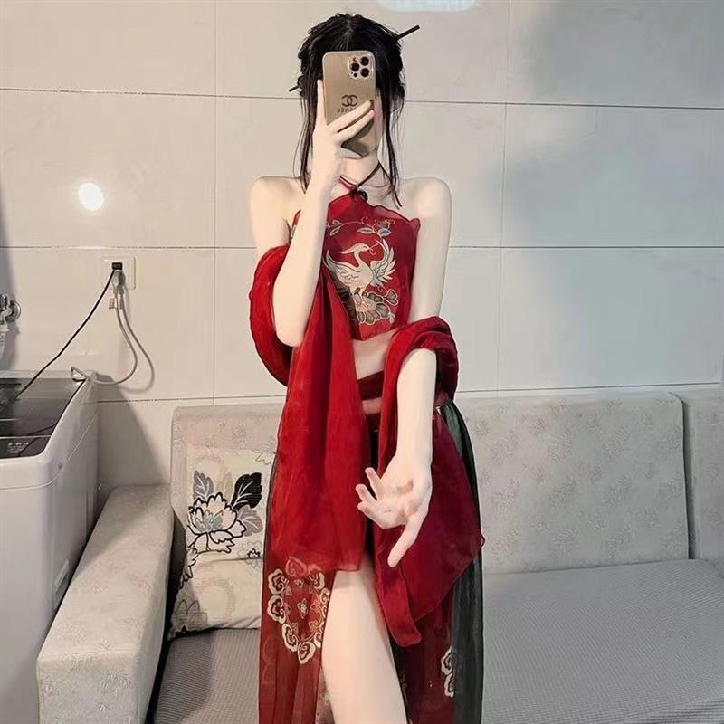 敦煌飞天舞姬成人内衣肚兜