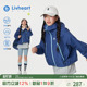 日本livheart 户外运动夹克儿童大童 女童连帽冲锋外套女2026新款