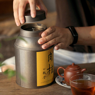 武夷山正岩肉桂岩茶特级正宗高山生态大红袍花香罐装 250g功夫散茶