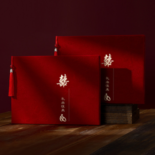 礼金簿记账本喜事礼金本结婚登记本礼单礼金登记簿收礼礼账本礼薄