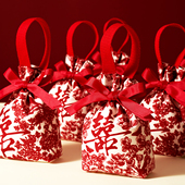 喜糖袋婚礼礼盒空盒布袋子包装 袋2026新款 结婚糖盒伴手礼订婚专用