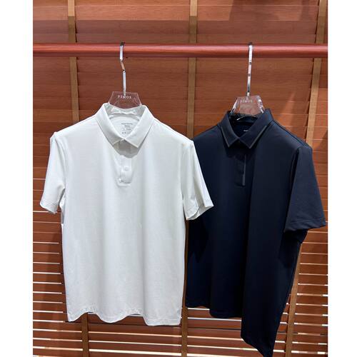 【从容通勤】 男士新款翻领 polo 轻薄透气挺括有型半袖上衣 LT26