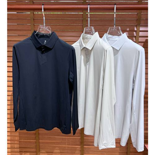 【雅致・出行】长袖翻领 polo 衫男士商务休闲百搭上衣 LT24