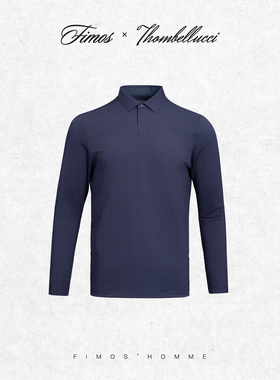 【大道至简2.0】秋季新品凝格Pro都市通勤男士长袖POLO衫 HT30