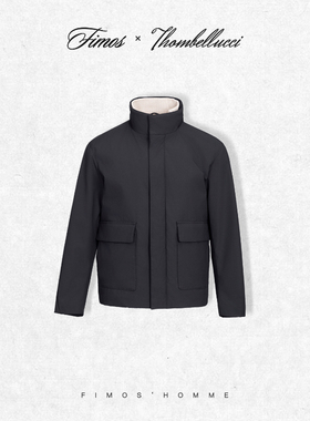 经典老钱秋冬新品男士双层立领羽绒服金属双开拉链保暖舒适 HW49