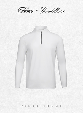 【V.T.OⅡ】男士半开拉链立领长袖T恤运动休闲轻量高弹舒适HT27