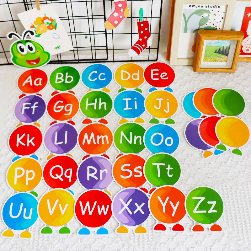 26个英语字母卡片早教闪卡