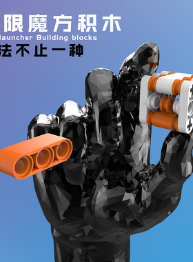 亲臣派塑料积木通用可组合益智