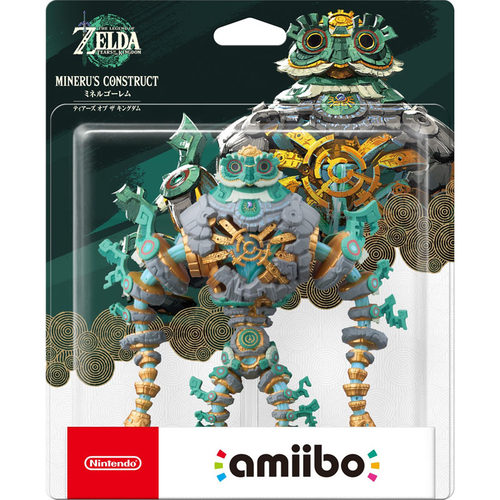 全款预售 任天堂Switch 塞尔达传说王国之泪 米涅鲁魔像amiibo