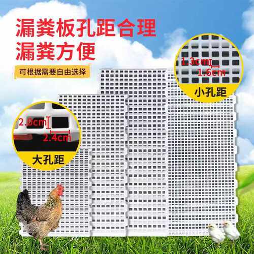鸡用漏粪板塑料鸡舍家禽漏粪网格板鸡鸭鹅漏屎地垫养殖鸽子漏屎板