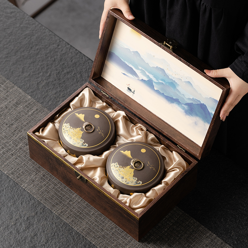 匠庄紫砂茶叶罐厂家直销