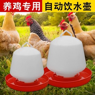 鸡水槽饮水壶水桶小鸡喝水饮水器自动喂水器喂鸡水壶养鸡设备用品
