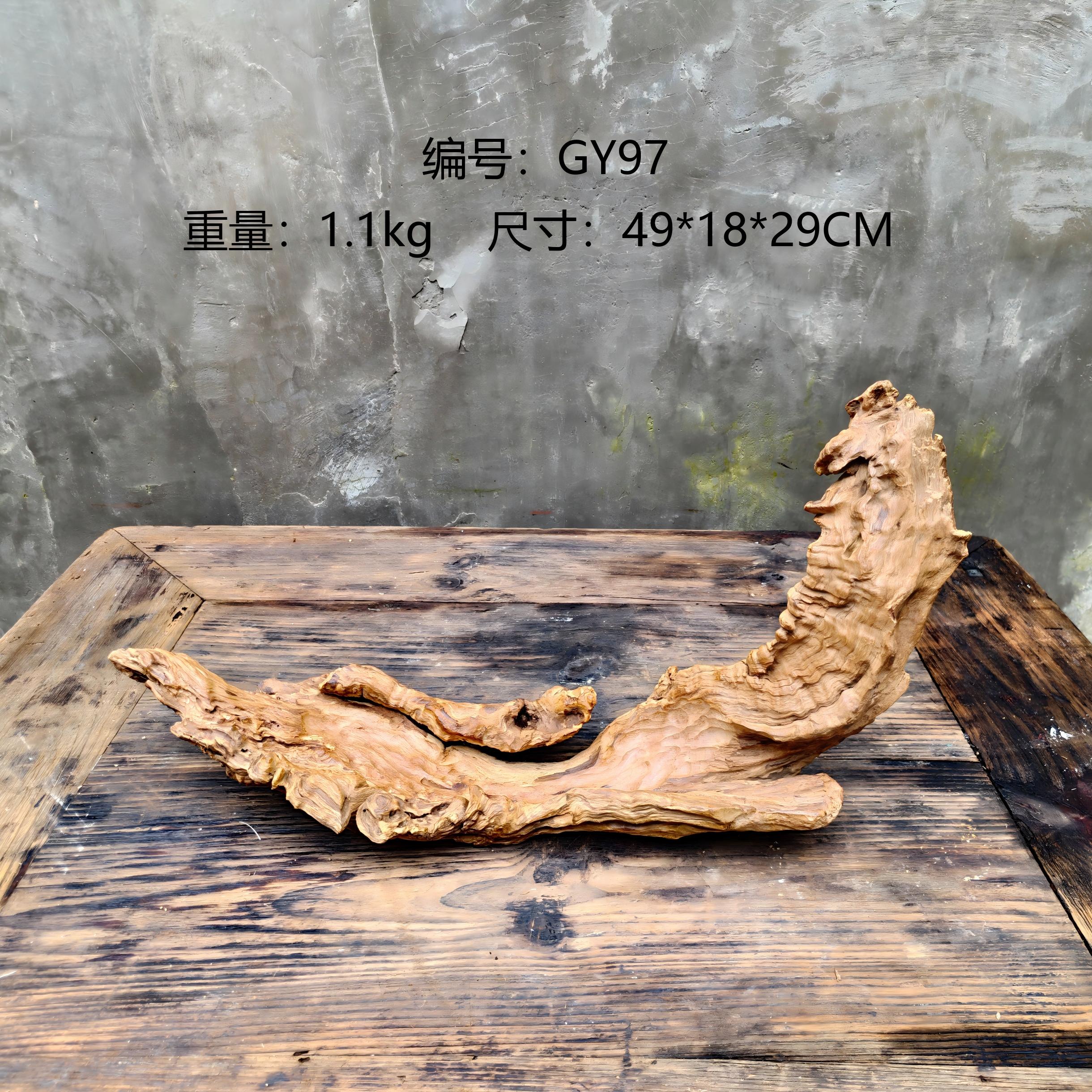 树根枯木风化木老木头根艺花盆