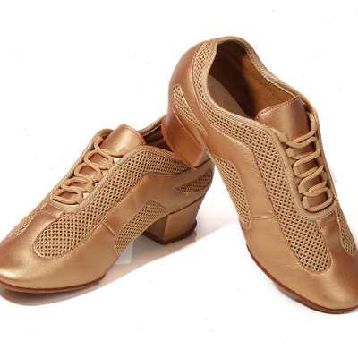 英皇舞霸拉丁教师舞鞋男女同款肤色成人专业高矮跟恰恰练习舞蹈鞋