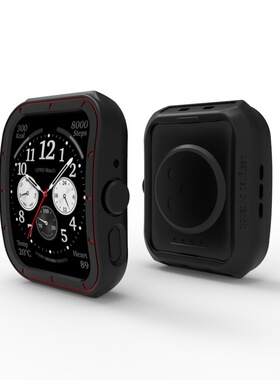 适用于OPPO Watch 3/4 Pro手表保护套TPU半包双色软胶防护保护壳