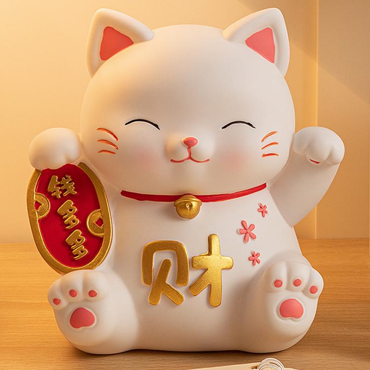 创意招财猫存钱罐2025新款大号容量只进不出大人儿童男女孩储蓄罐
