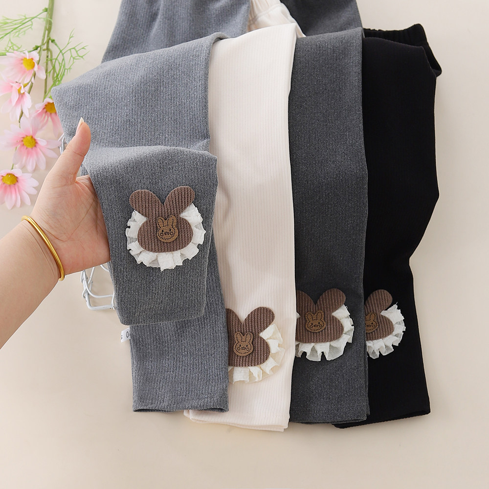 儿童打底裤春秋季新款女宝长裤中小童外穿裤子弹力裤女童裤子