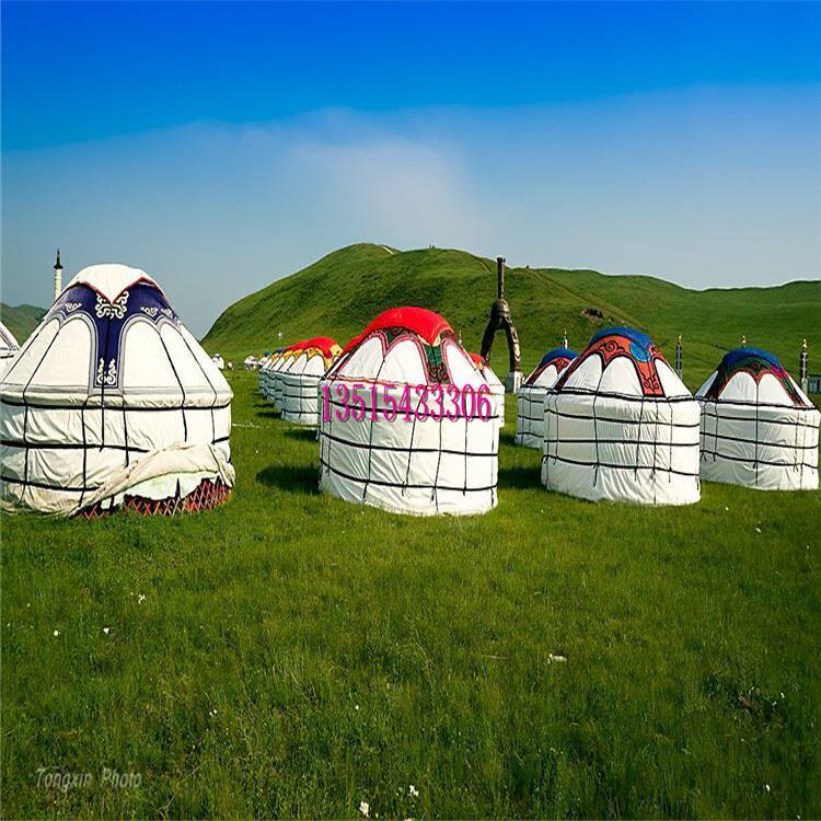 厂家直销加大方形蒙古包 户外烧烤夜市大排档民宿景区帐篷
