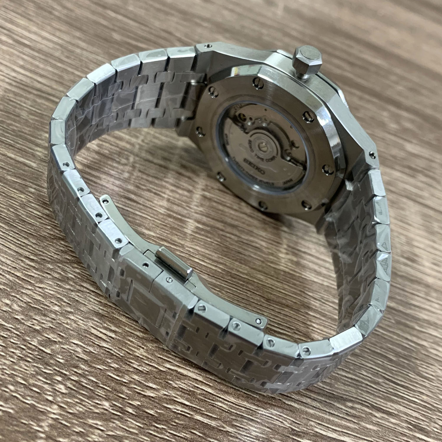 thumbnail for Fashion stainless steel automatic watch 41mm male 2813 movement waterproof business watch multi-color optional steel strap watch
