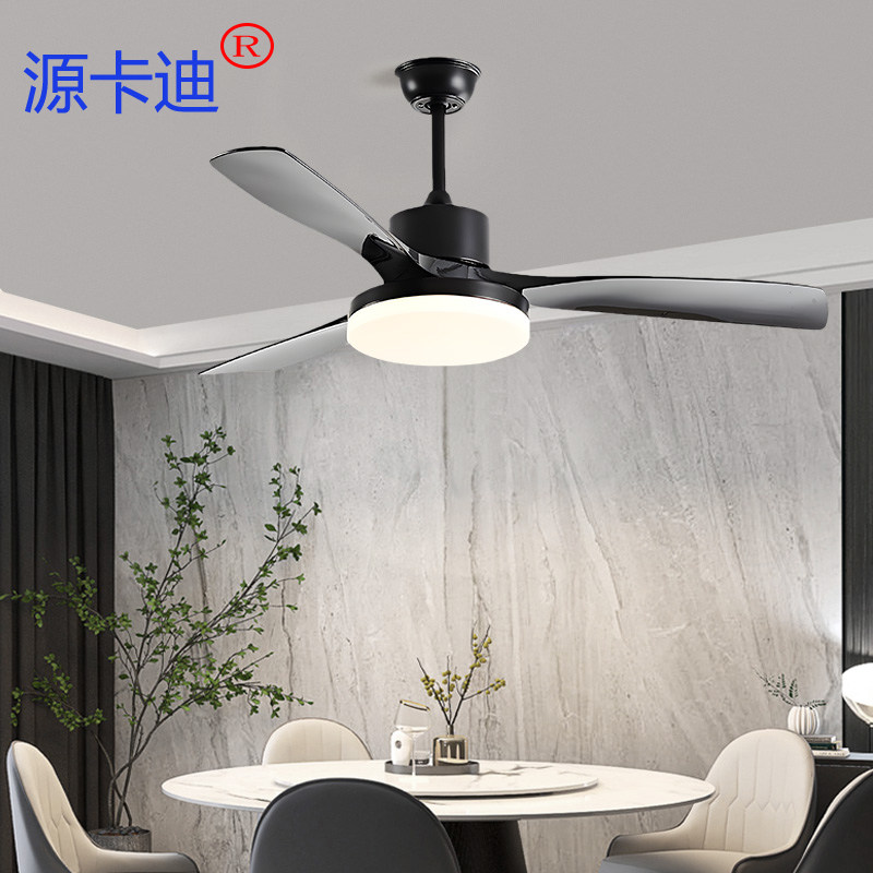 风扇灯2026新款客厅吊扇灯餐厅灯风扇一体变频复古吊扇带风扇吊灯