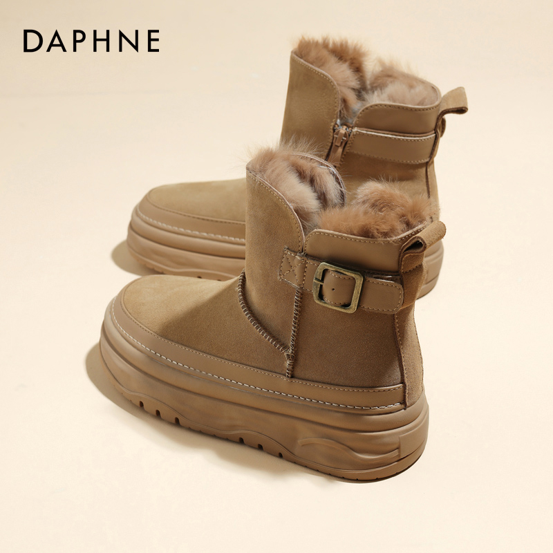 达芙妮爆款推荐！雪地靴加厚棉鞋