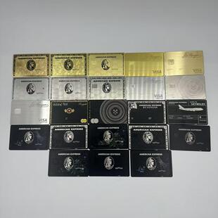 定制百夫长美国运通美国运通限量版白金卡纪念品收藏家